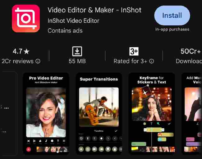 Inshot-app-se-photo-per-gaana-kaise-lagaye