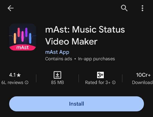 Mast-music-aditor-photo-se-video-banane-wala-app