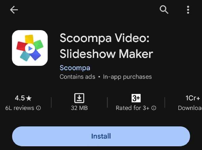 Scoompa-vidro-slideshow-photo-se-video-banane-wala-app